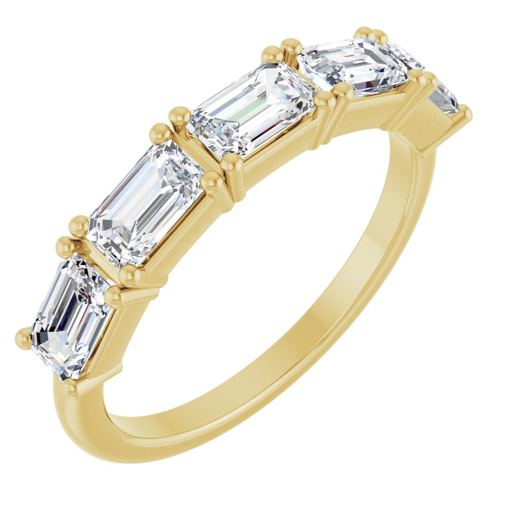 14K Yellow Gold 1 3/4 CTW Lab-Grown Diamond Anniversary Band