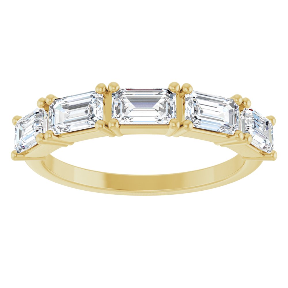 14K Yellow Gold 1 3/4 CTW Lab-Grown Diamond Anniversary Band