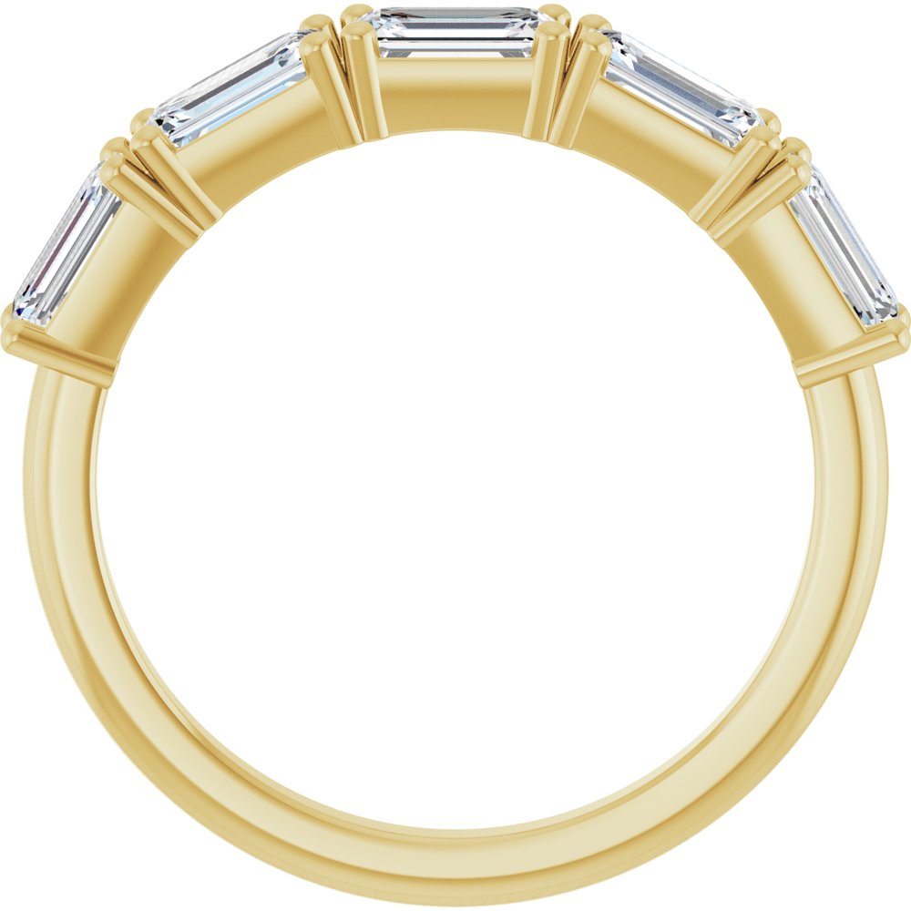14K Yellow Gold 1 3/4 CTW Lab-Grown Diamond Anniversary Band