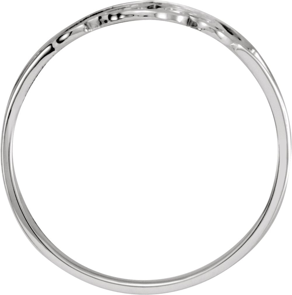 Sterling Silver Face of Jesus Ring