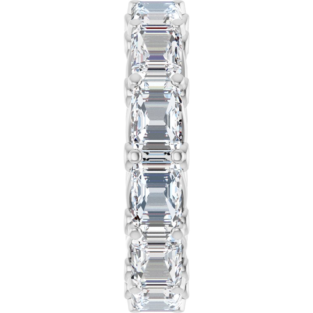 14K White Gold 7 1/2 CTW Lab-Grown Diamond Eternity Band