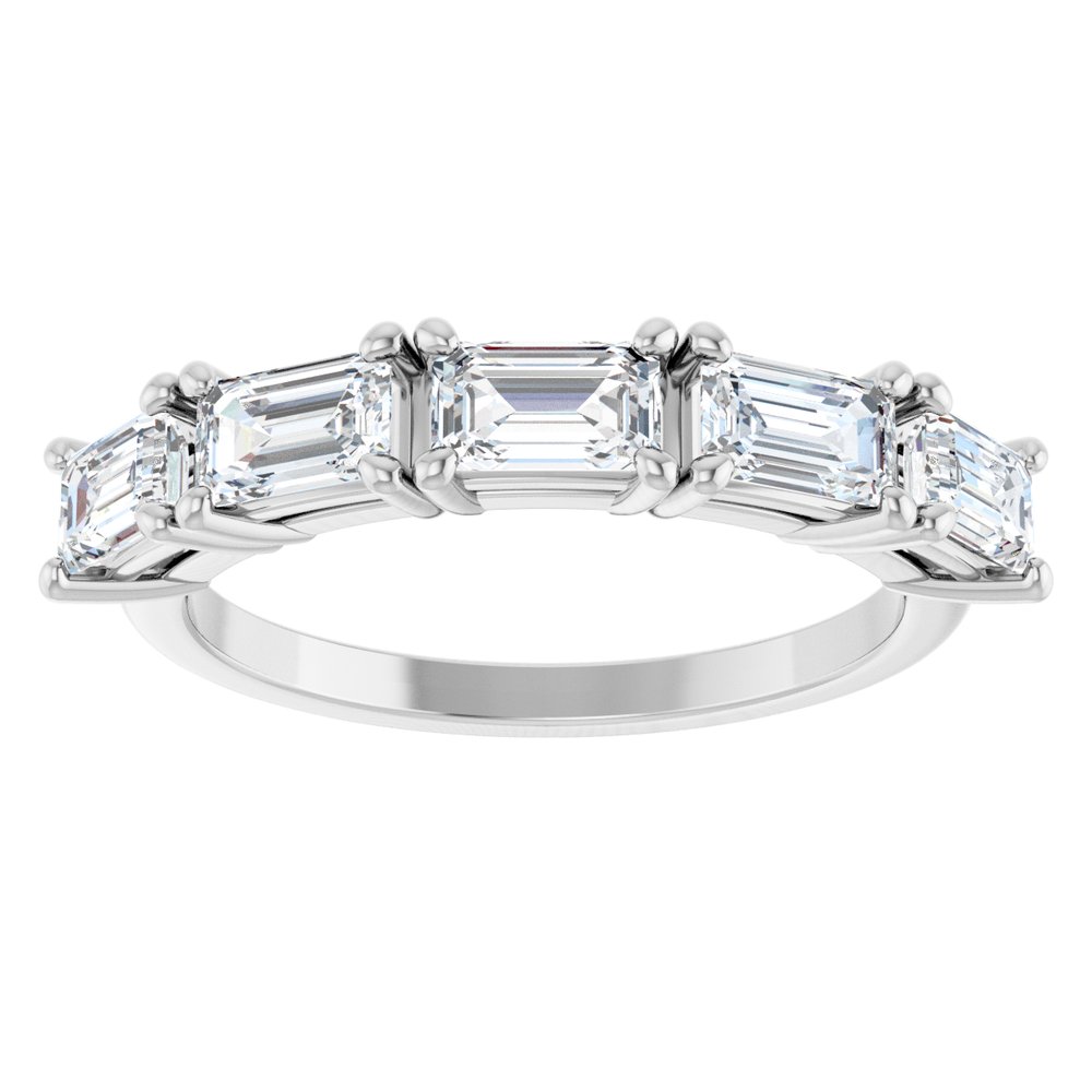 14K White Gold 1 3/4 CTW Lab-Grown Diamond Anniversary Band