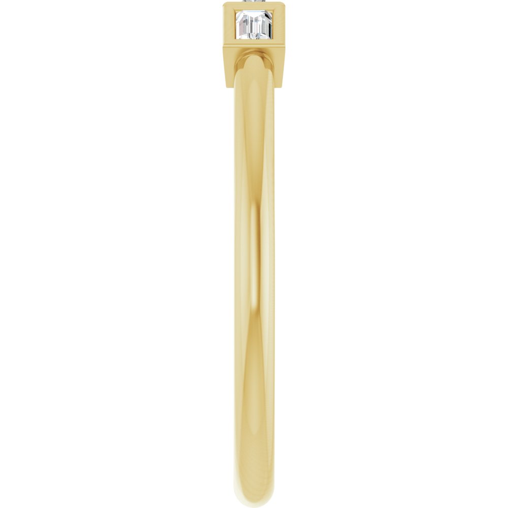 14K Yellow Gold 1/8 CTW Natural Diamond Anniversary Band