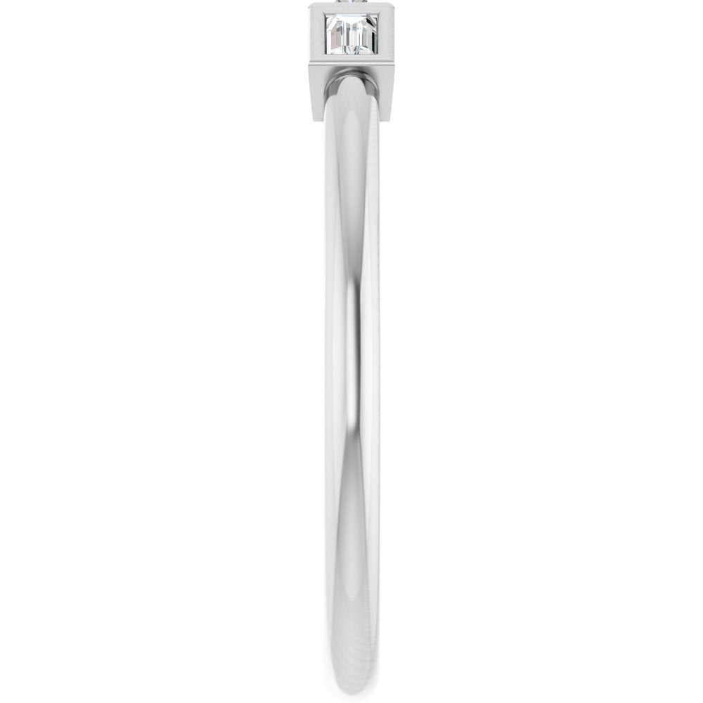14K White Gold 1/8 CTW Lab-Grown Diamond Anniversary Band