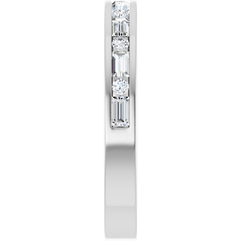 14K White Gold 1/3 CTW Natural Diamond Anniversary Band
