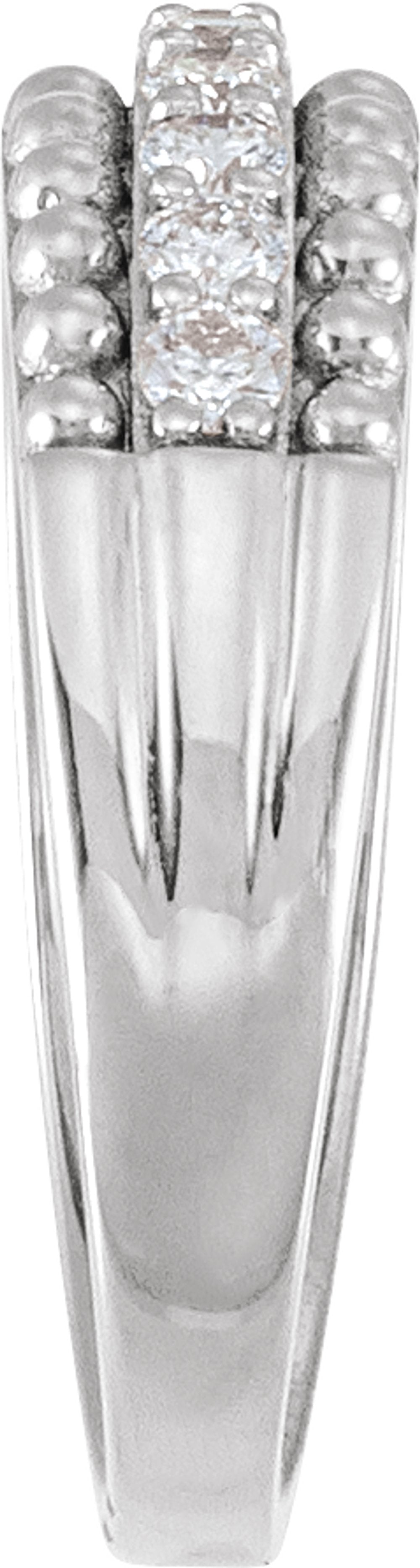 14K White Gold 1/2 CTW Lab-Grown Diamond Anniversary Band