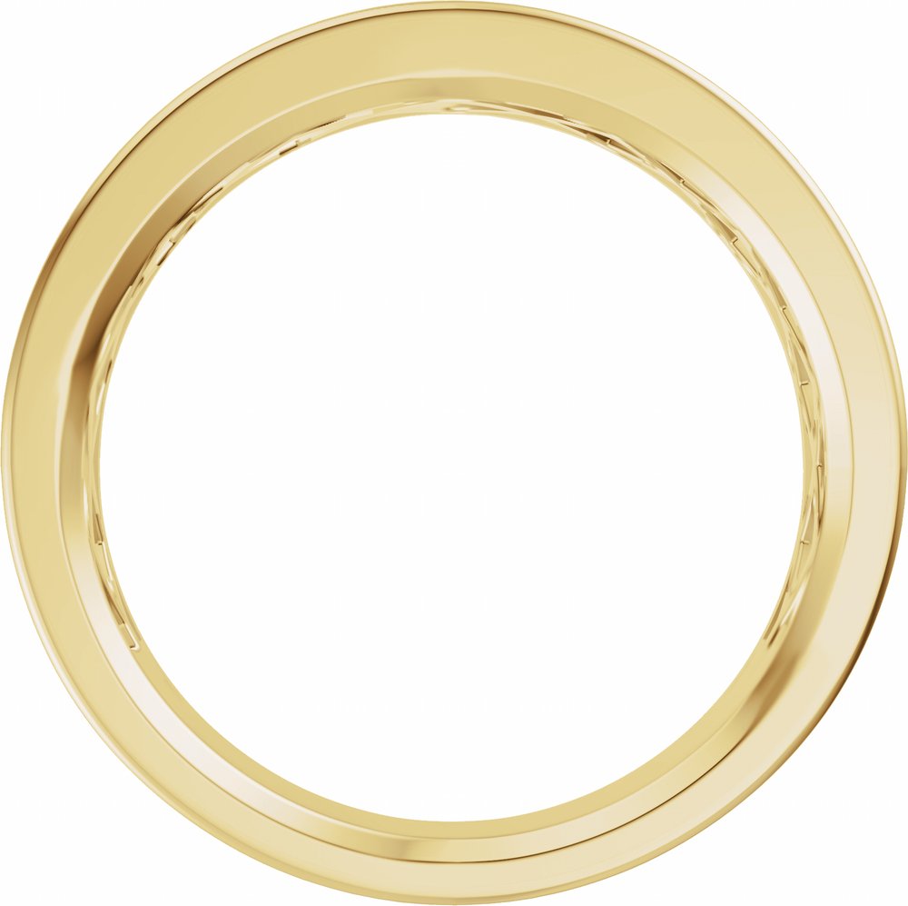 14K Yellow Gold 1/6 CTW Lab-Grown Diamond Band
