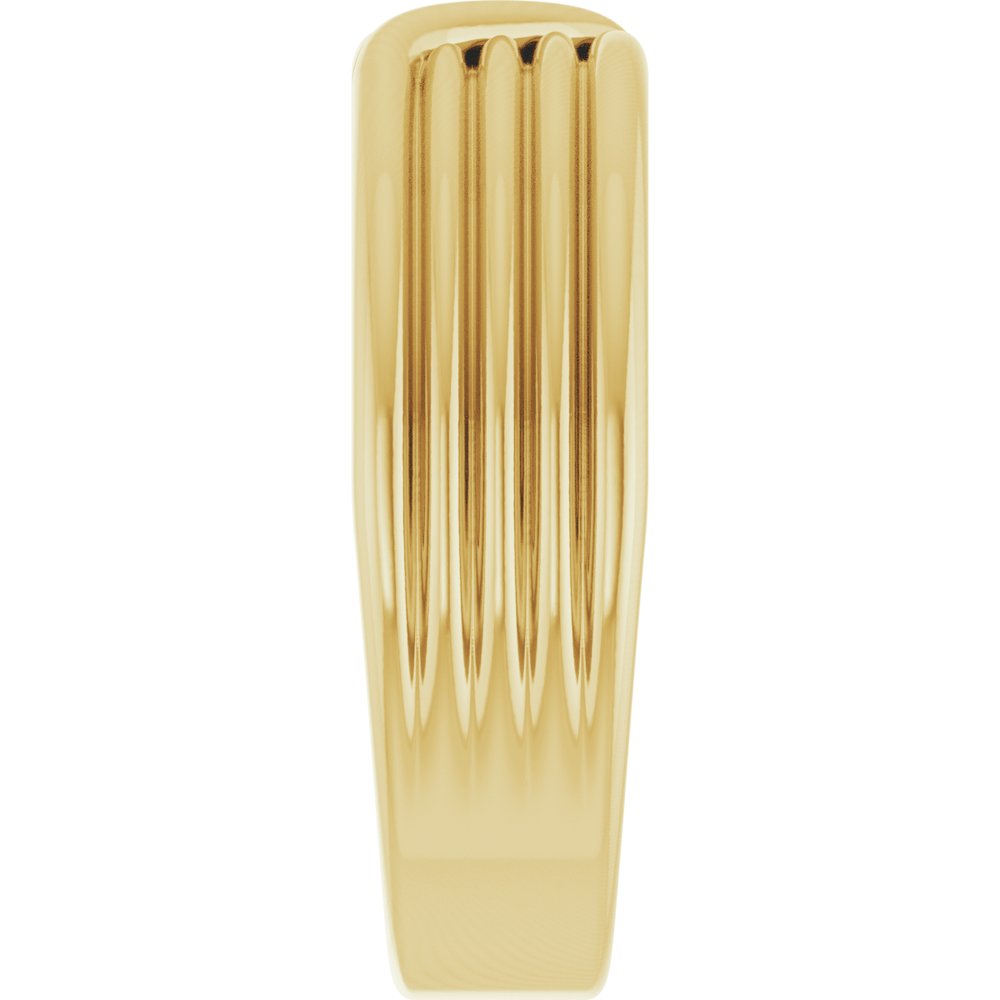 14K Yellow Gold 6 mm Coiled Band