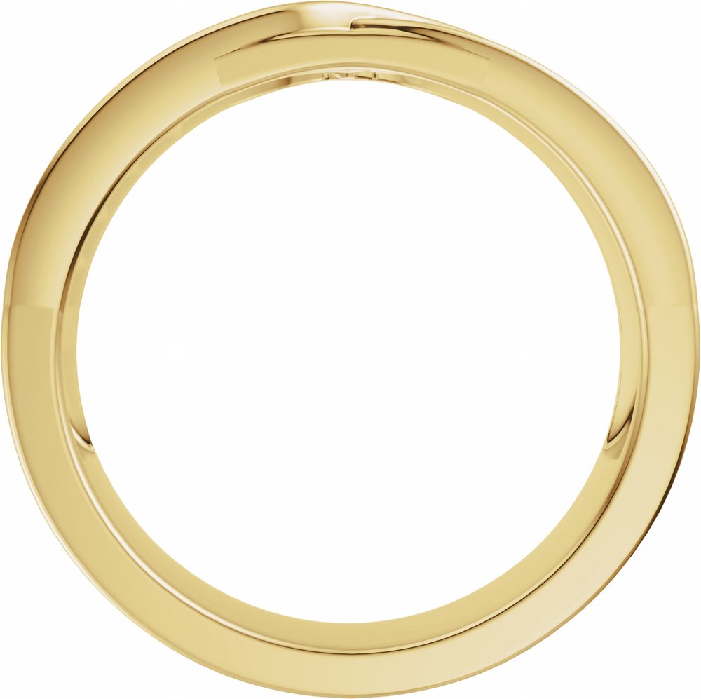 14K Yellow Gold 1/8 CTW Lab-Grown Diamond Band