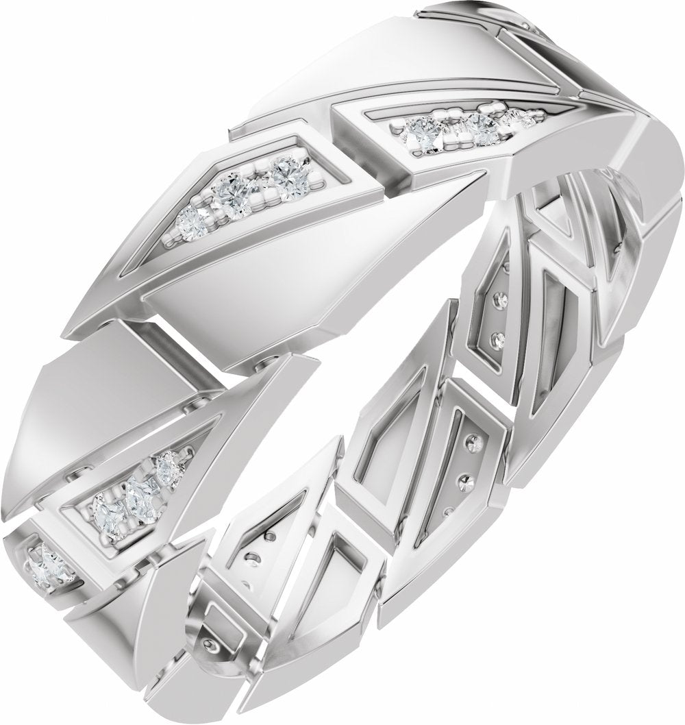 14K White Gold 1/4 CTW Lab-Grown Diamond Eternity Band