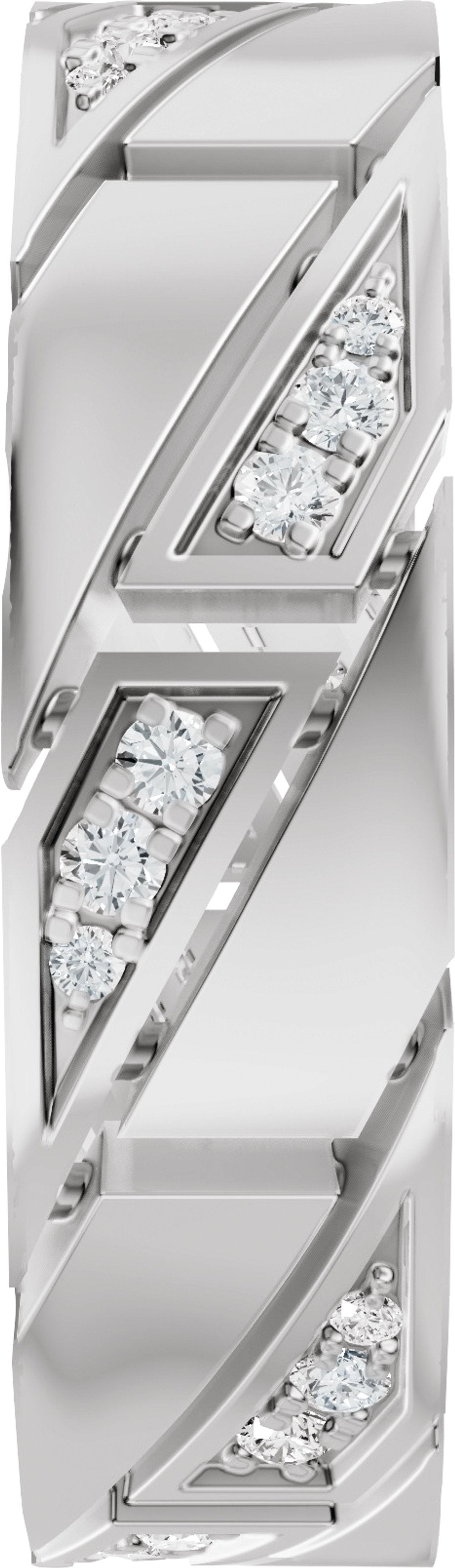 14K White Gold 1/4 CTW Lab-Grown Diamond Eternity Band