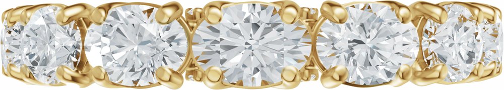 14K Yellow Gold 1 7/8 CTW Lab-Grown Diamond Anniversary Band