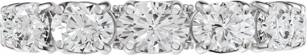 14K White Gold 1 7/8 CTW Lab-Grown Diamond Anniversary Band