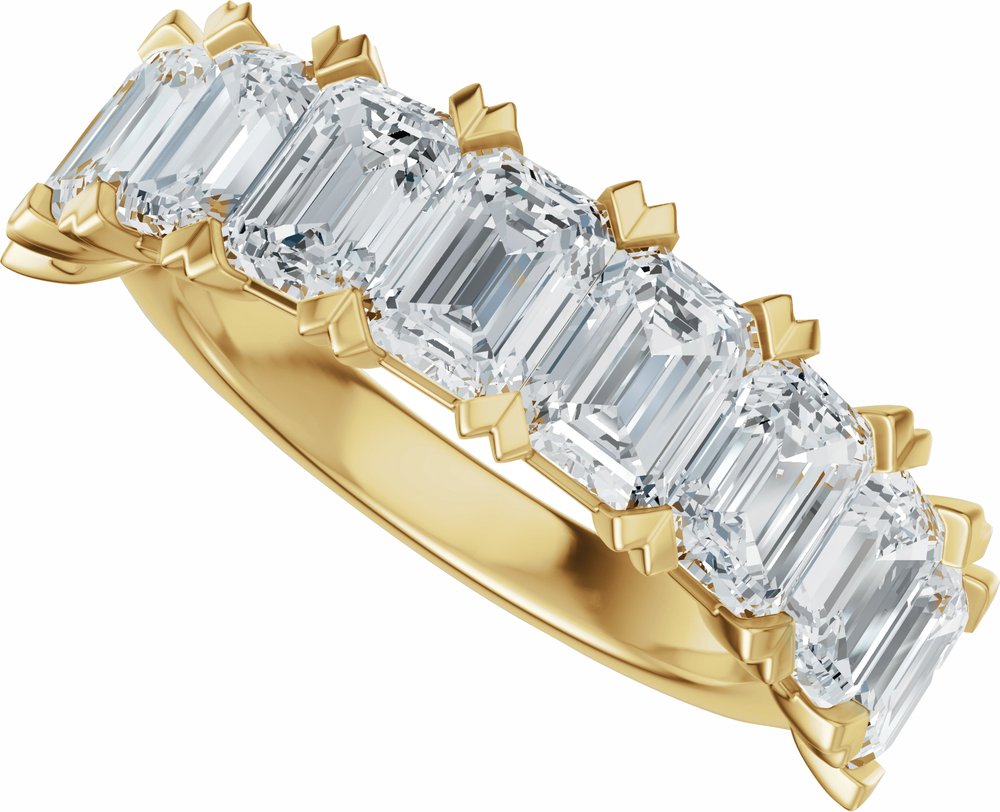 14K Yellow Gold 3 5/8 CTW Lab-Grown Diamond Anniversary Band