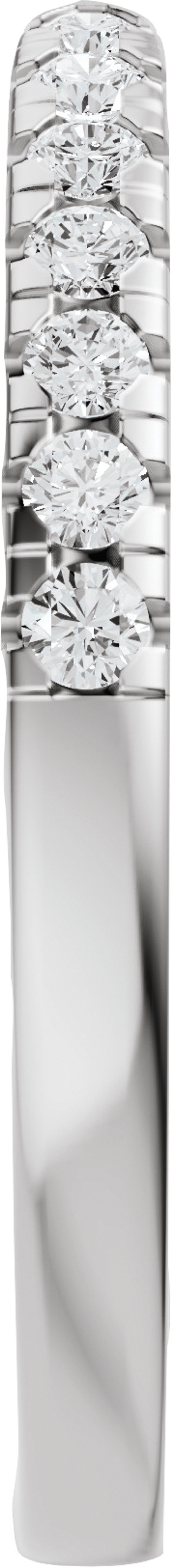 14K White Gold 1/6 CTW Lab-Grown Diamond Open Band Size 7