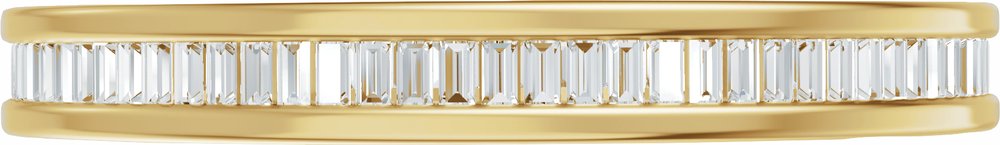 14K Yellow Gold 1/2 CTW Natural Diamond Eternity Band