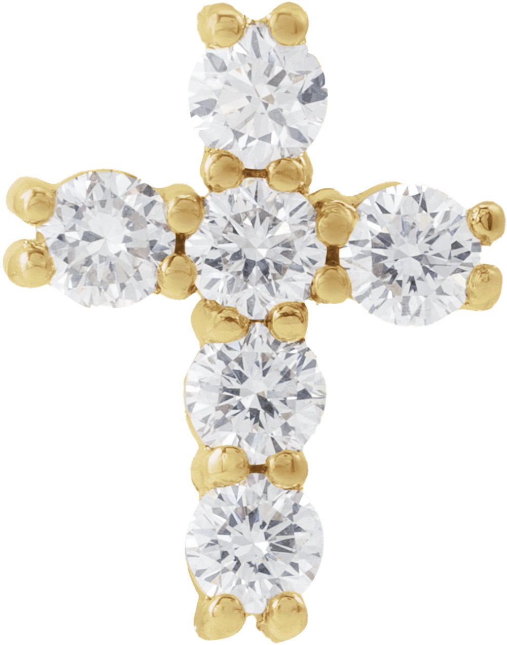 14K Yellow Gold 1/4 CTW Lab-Grown Diamond Pendant