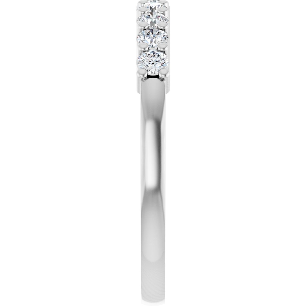 14K White Gold 1/3 CTW Lab-Grown Diamond Anniversary Band