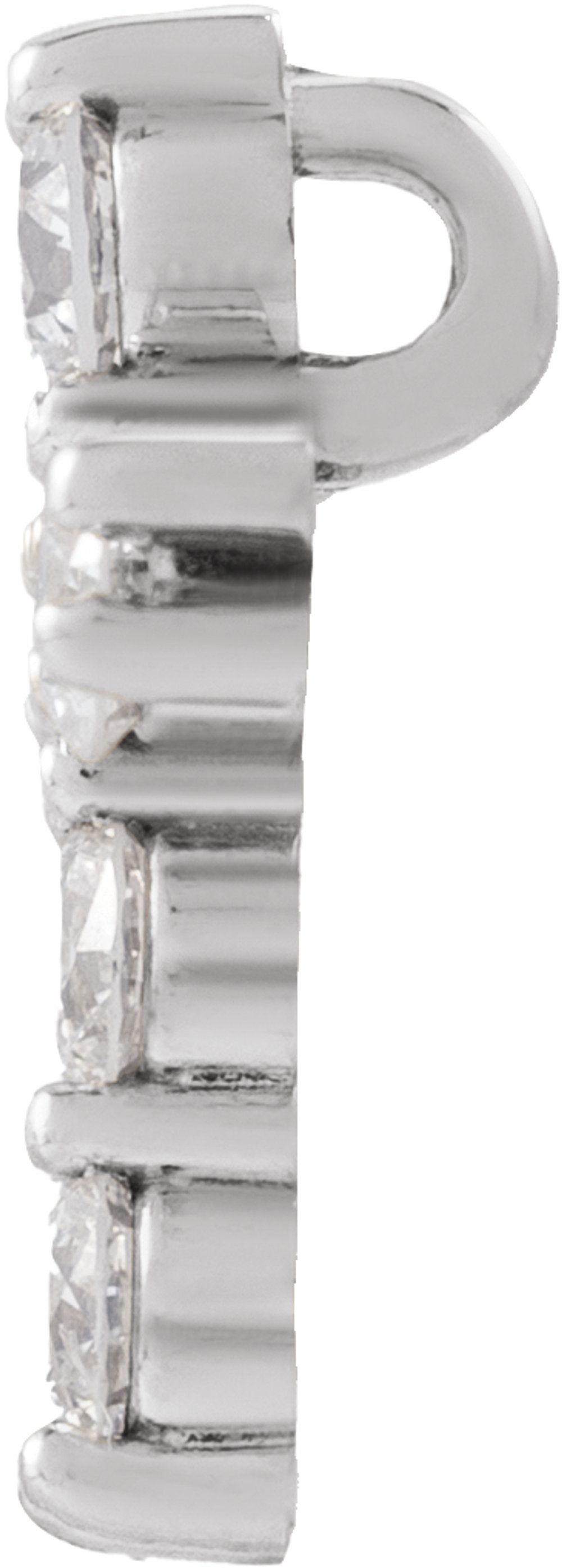 14K White Gold 1/4 CTW Lab-Grown Diamond Pendant