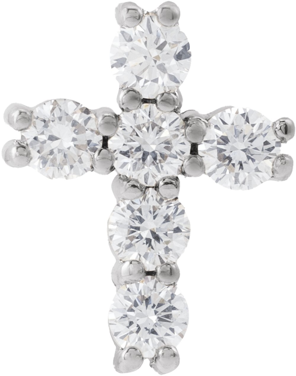14K White Gold 1/4 CTW Lab-Grown Diamond Pendant