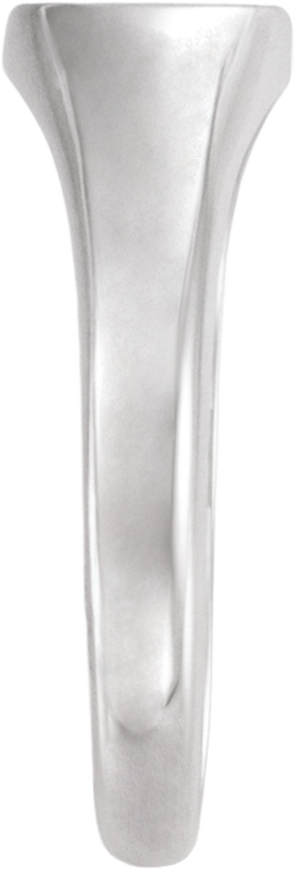 Sterling Silver 10x7 mm Oval Signet Ring
