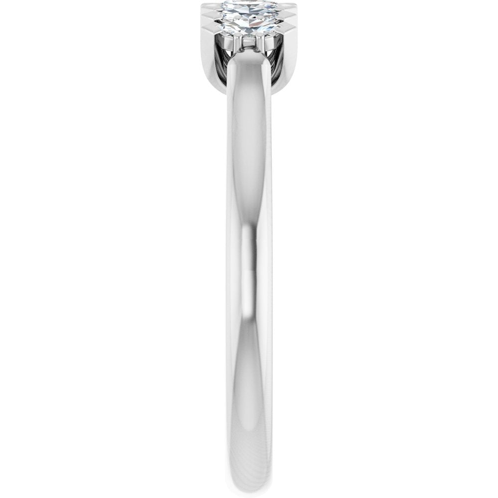 14K White Gold 1/4 CTW Lab-Grown Diamond Anniversary Band