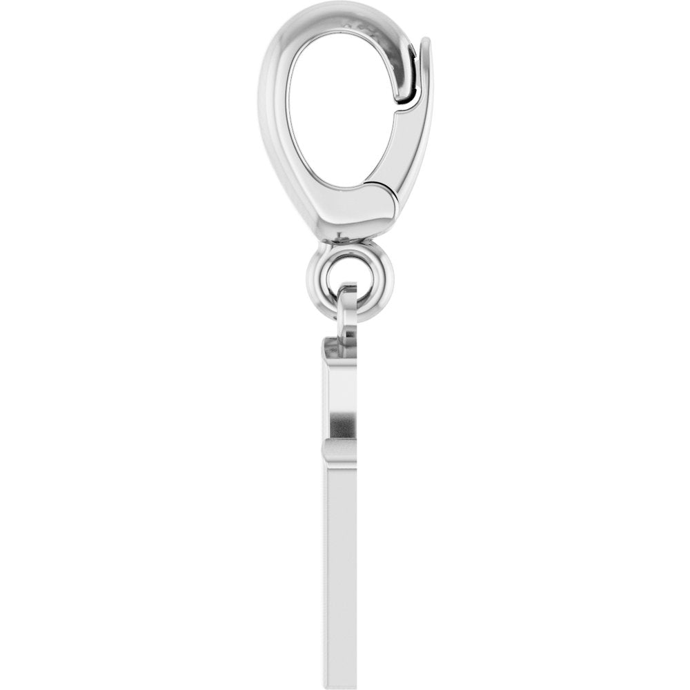 Sterling Silver Initial N Charm/Pendant