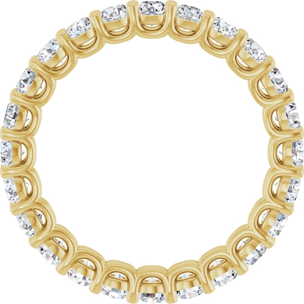 14K Yellow Gold 1 5/8 CTW Lab-Grown Diamond Eternity Band