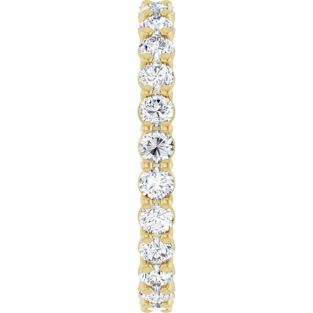14K Yellow Gold 1 3/4 CTW Lab-Grown Diamond Eternity Band