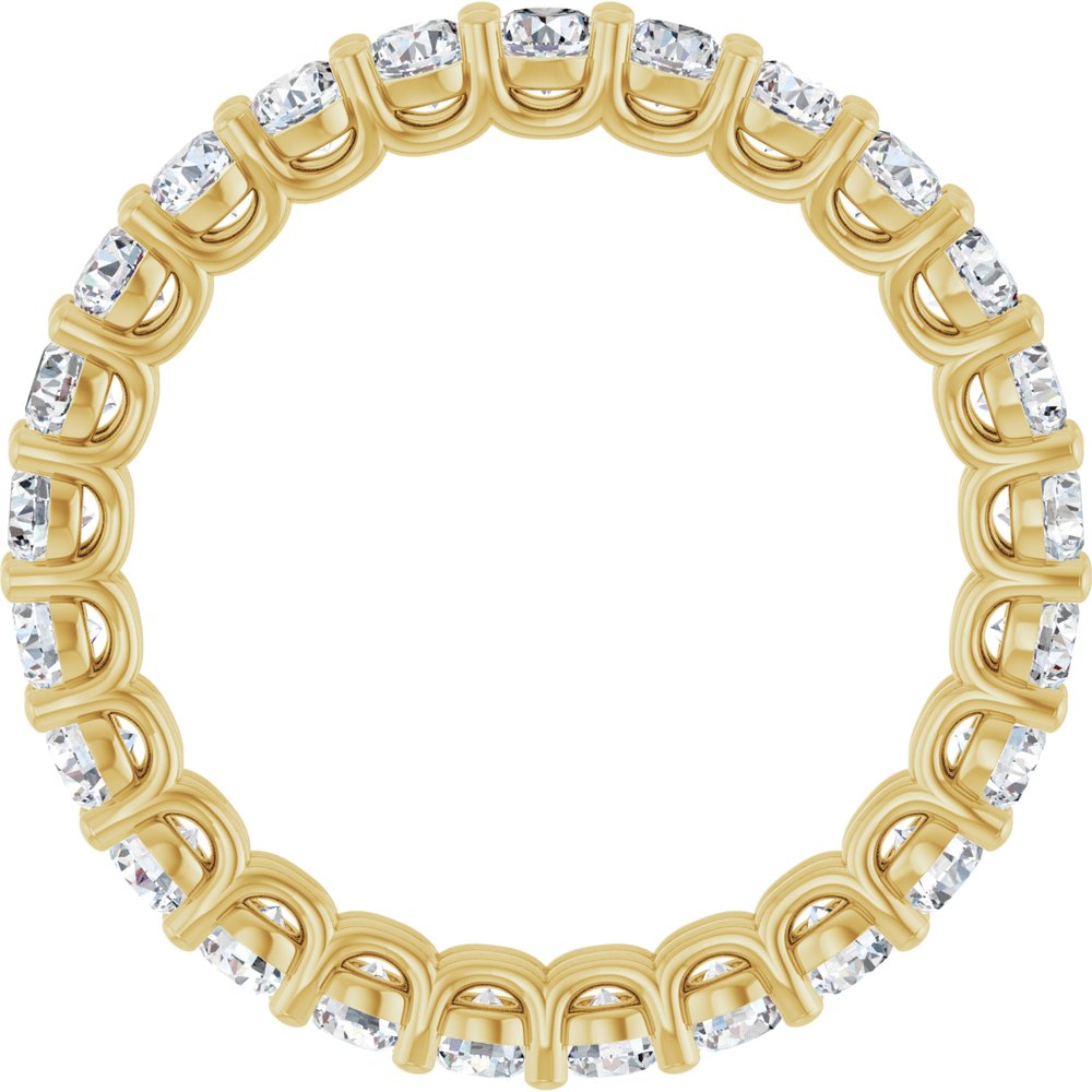14K Yellow Gold 1 3/4 CTW Lab-Grown Diamond Eternity Band