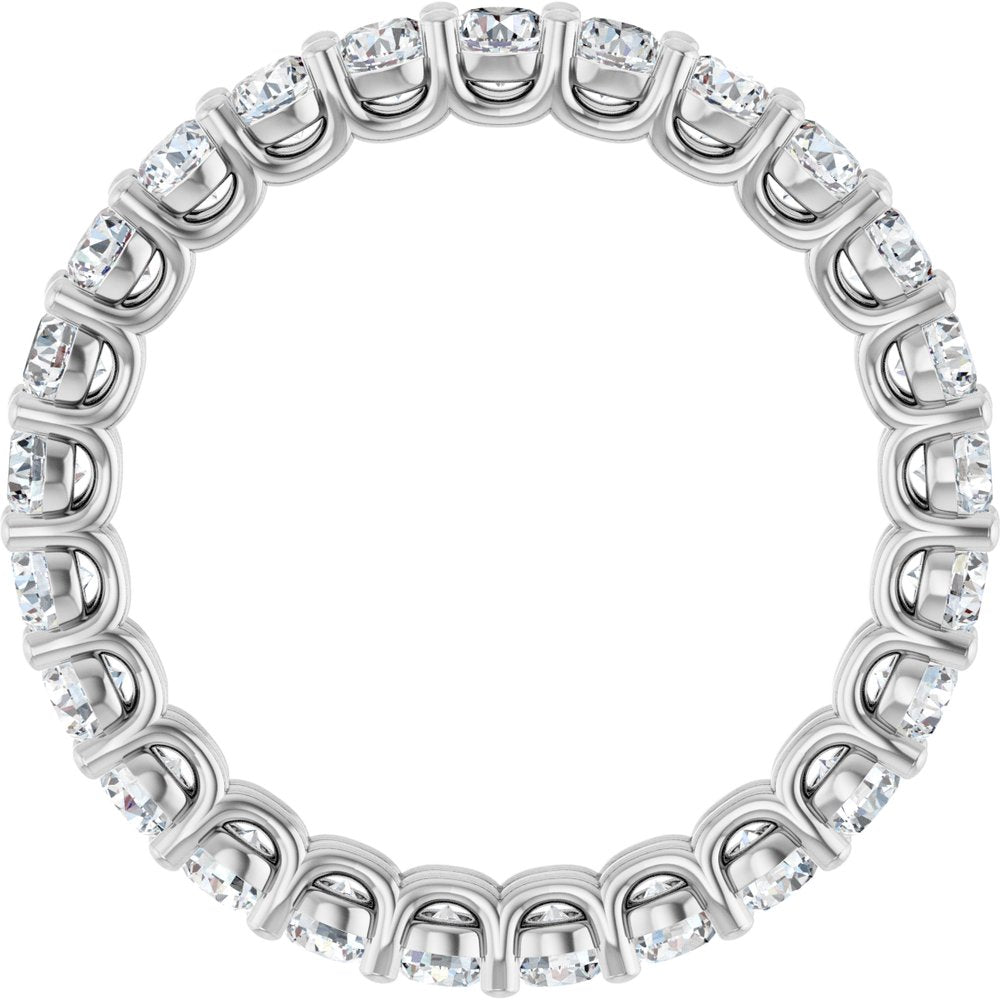 14K White Gold 1 3/4 CTW Lab-Grown Diamond Eternity Band