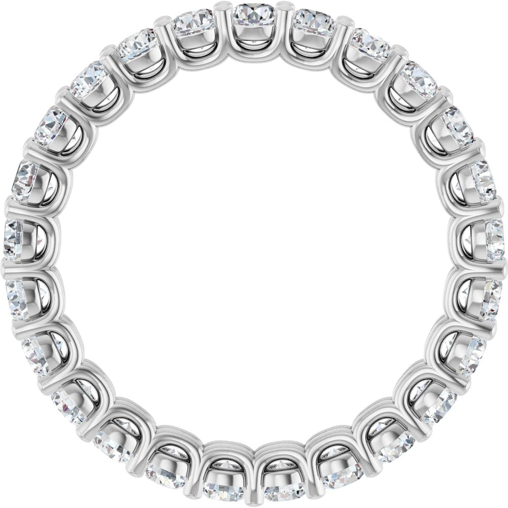 14K White Gold 1 3/4 CTW Lab-Grown Diamond Eternity Band