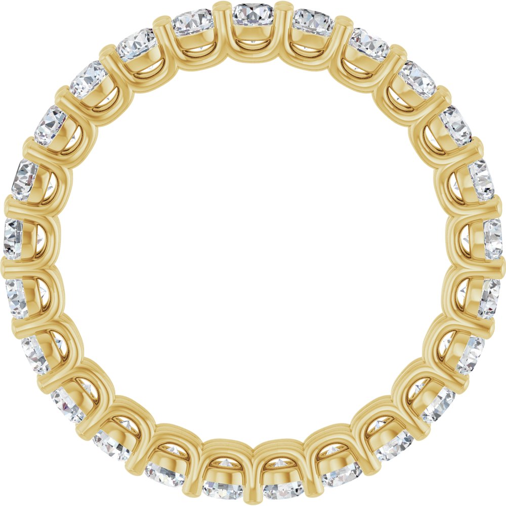 14K Yellow Gold 1 3/4 CTW Lab-Grown Diamond Eternity Band