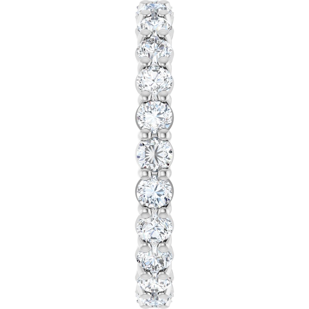 14K White Gold 1 5/8 CTW Lab-Grown Diamond Eternity Band