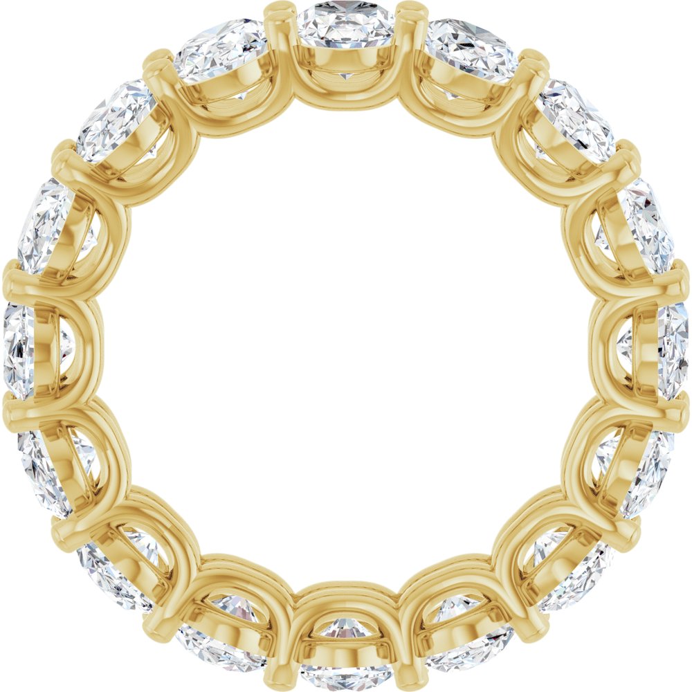 14K Yellow Gold 6 3/8 CTW Lab-Grown Diamond Eternity Band
