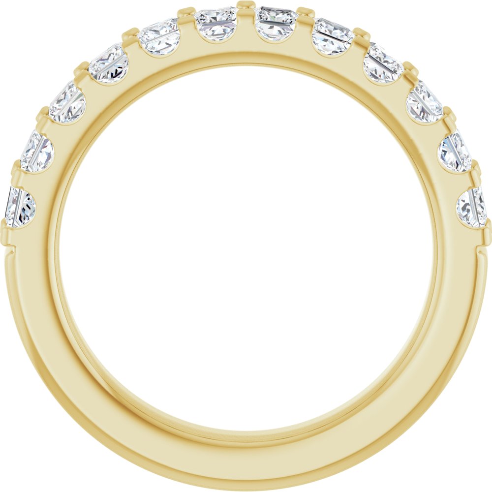 14K Yellow Gold 1 1/8 CTW Lab-Grown Diamond Anniversary Band