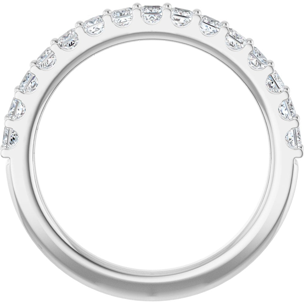 14K White Gold 3/4 CTW Lab-Grown Diamond Anniversary Band