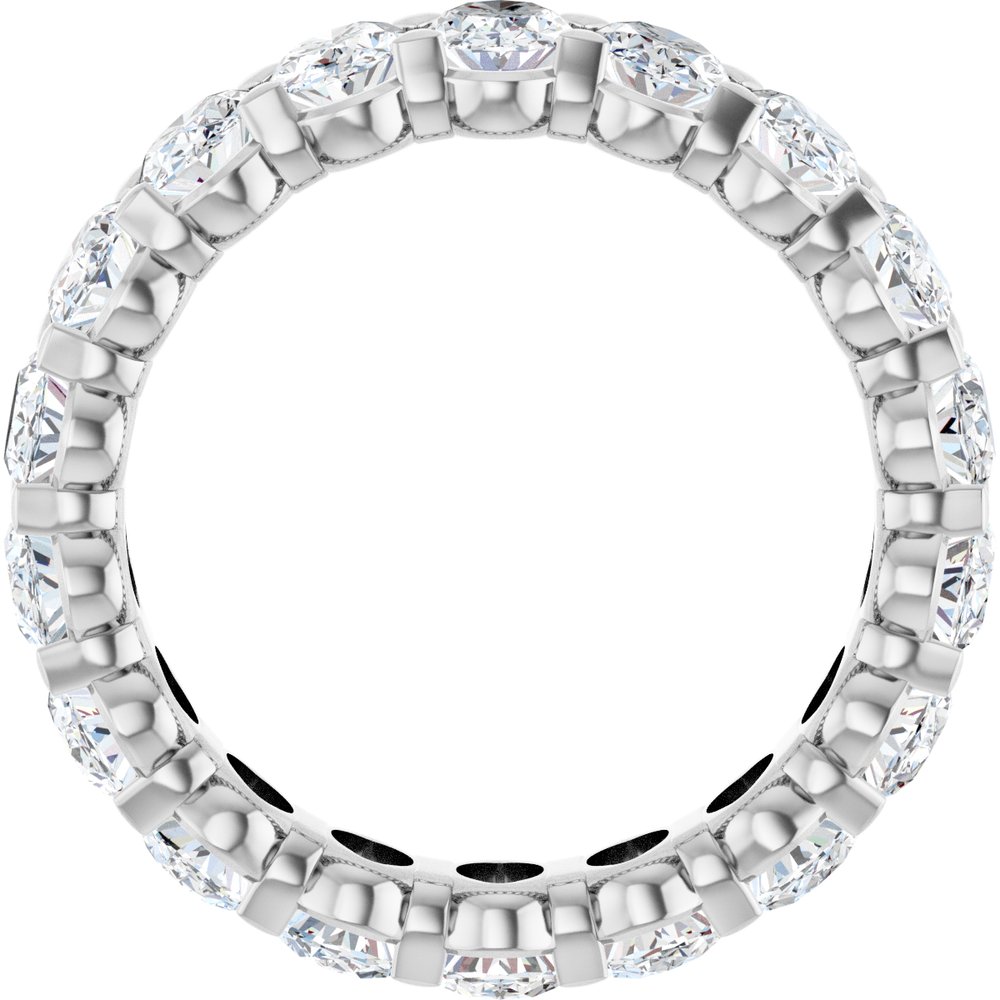 Platinum 4 1/2 CTW Lab-Grown Diamond Eternity Band Size 7