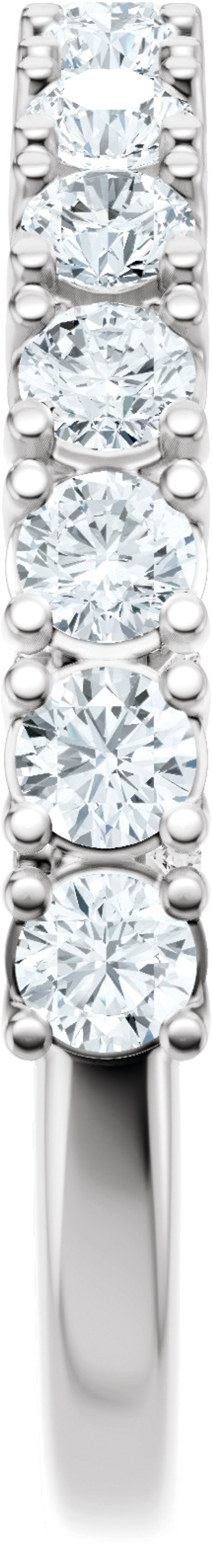 14K White Gold 7/8 CTW Lab-Grown Diamond Anniversary Band