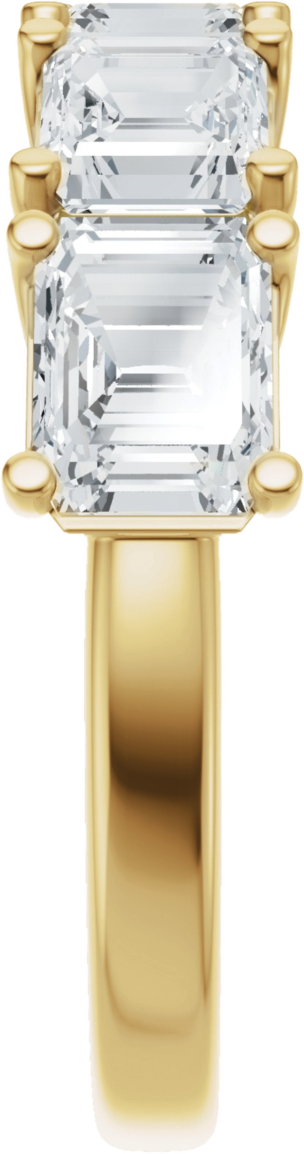 14K Yellow Gold 2 7/8 CTW Lab-Grown Diamond Anniversary Band