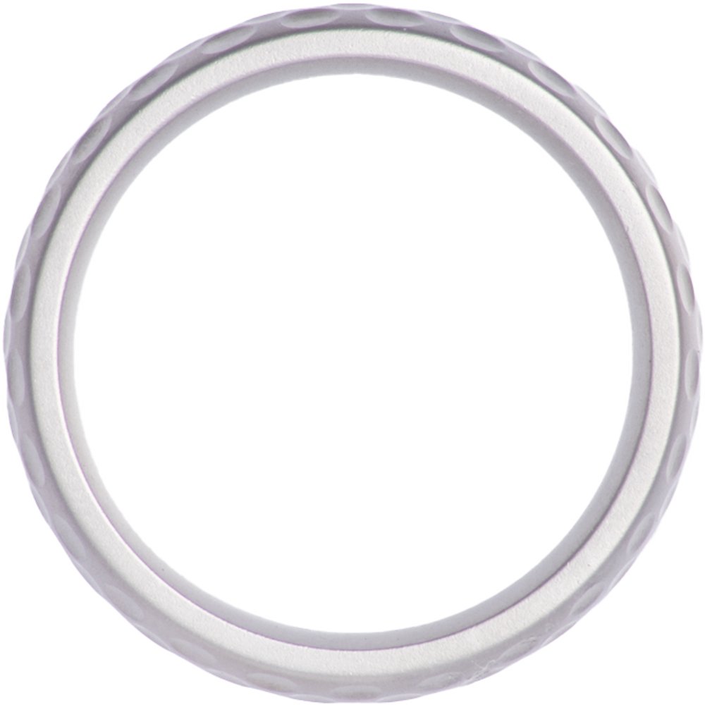 Cobalt 6 mm Golf Ball Texture Comfort-Fit Dome Band with Matte Finish Size 9