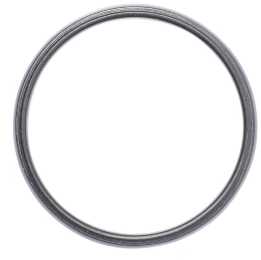 Zirconium 8 mm 8MM Zirconium Euro-Dome Step Edge with Milgrain Edges and Vintage Finish Size 7