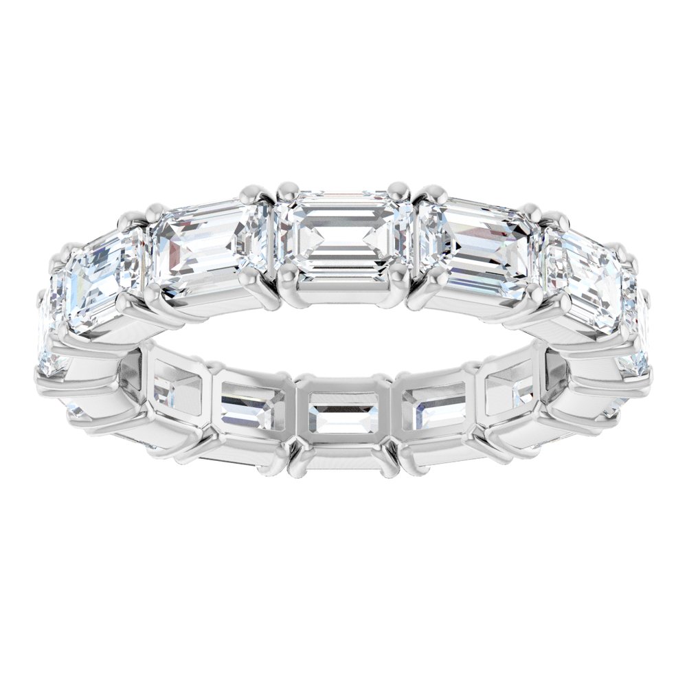 14K White Gold 5 1/2 CTW Lab-Grown Diamond Eternity Band Size 7