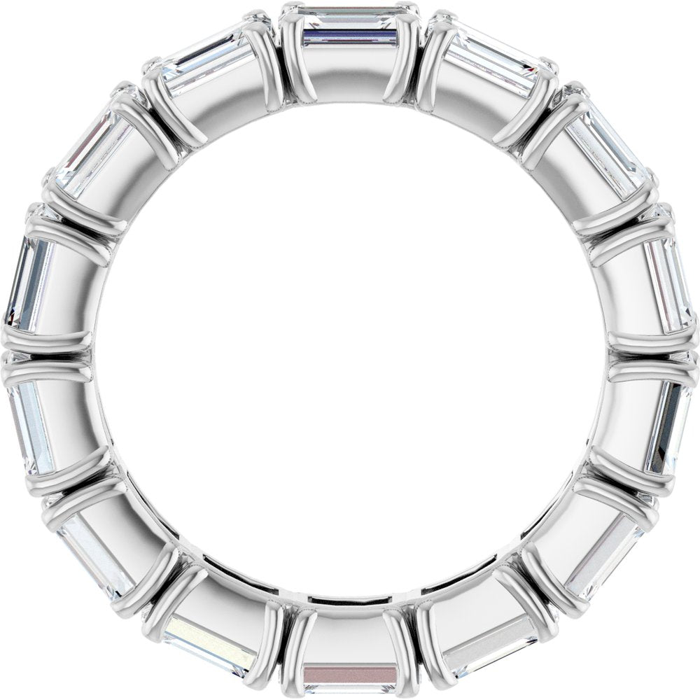 14K White Gold 5 1/2 CTW Lab-Grown Diamond Eternity Band Size 7