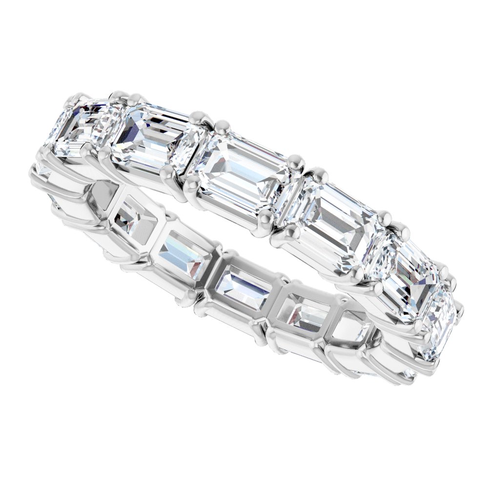 14K White Gold 5 1/2 CTW Lab-Grown Diamond Eternity Band Size 7