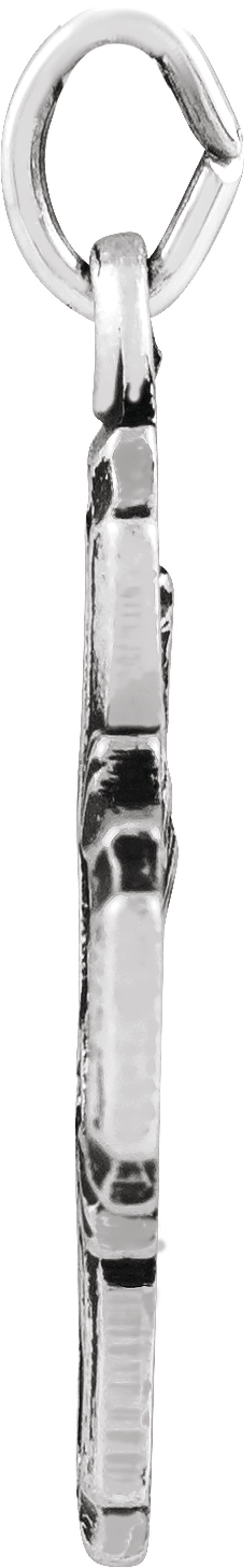 Sterling Silver 18x18 mm Four-Way Cross Medal