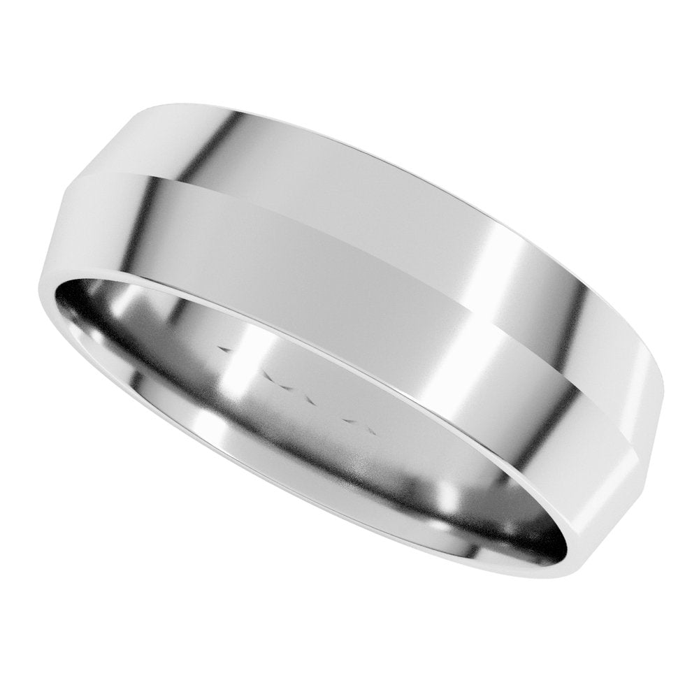 Sterling Silver 5 mm Lightweight Comfort-Fit Knife Band Size 10