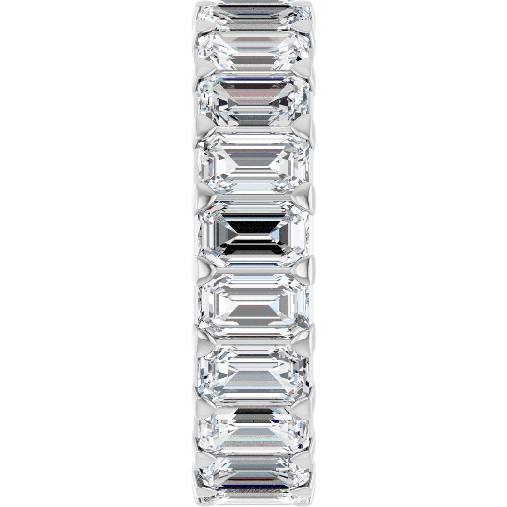 14K White Gold 6 3/4 CTW Lab-Grown Diamond Eternity Band Size 7