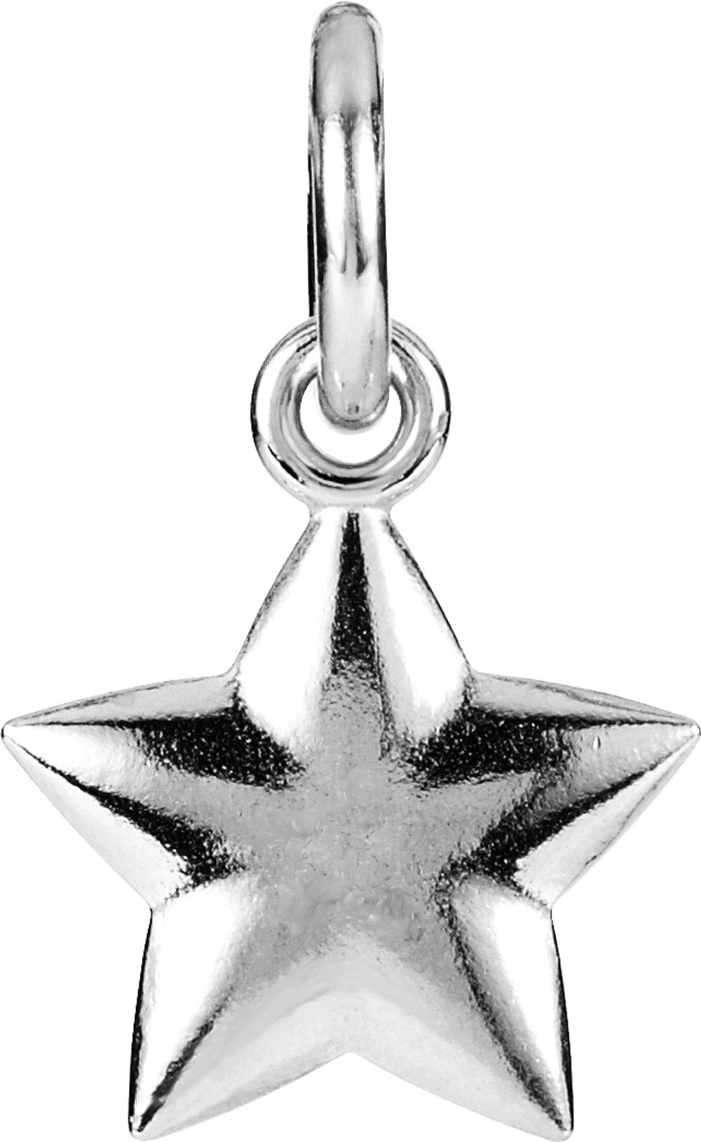 Sterling Silver Posh Mommy® Star Charm/Pendant