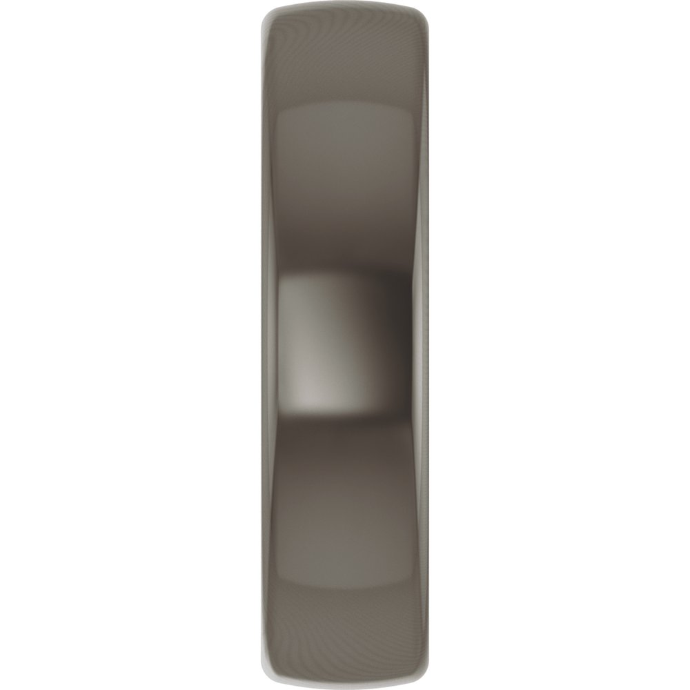 Titanium 5 mm Comfort-Fit Standard Weight European-Style Band Size 7